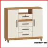 Comoda 4 cajones + 2 puertas – Angra en Multicolor - Cómodas, Uruguay | Punto Unión, vista 1 de 10
