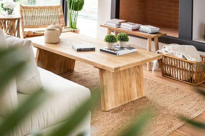 MESA LIVING AUSTRALIA - 1.50 X 0.77 en Madera natural - Mesas de living, Uruguay | La Iberica, vista 10