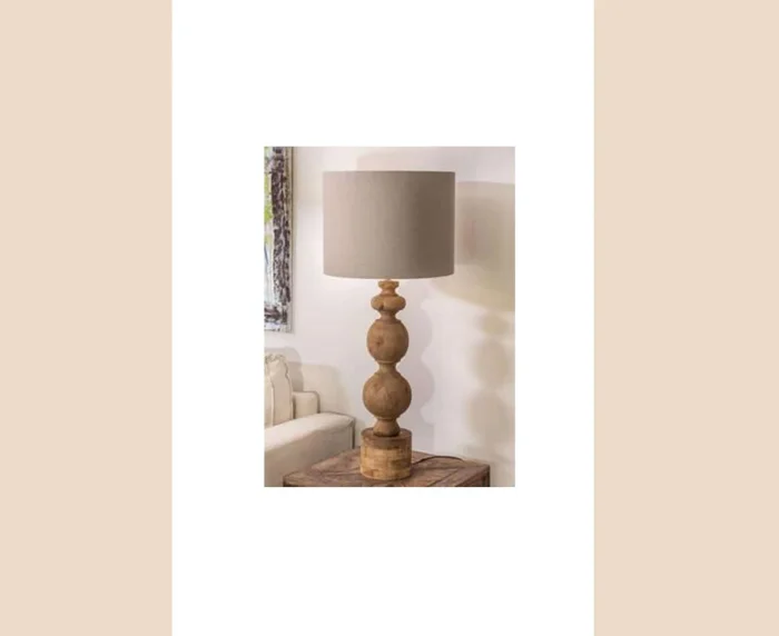 Lámpara Livorno en Madera natural, Uruguay | Viladecó Muebles