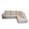 Sofá esquinero Cesky con Chaise en Gris - Sillones y sofás, Uruguay | Nario Hogar, vista 4 de 4