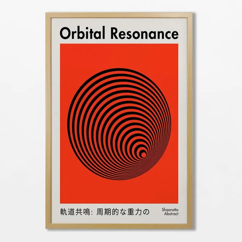 Orbital en Rojo - Láminas, Uruguay | La Cuadrería