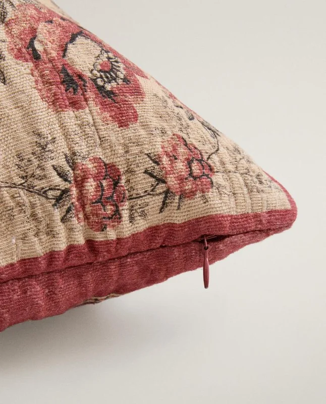 FUNDA COJÍN FLORES - Textiles, Uruguay | Zara Home, vista 5