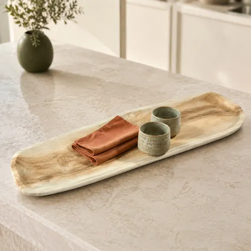 Bandeja Madera 80 cms en Verde - Decoración, Uruguay | Camino a Casa