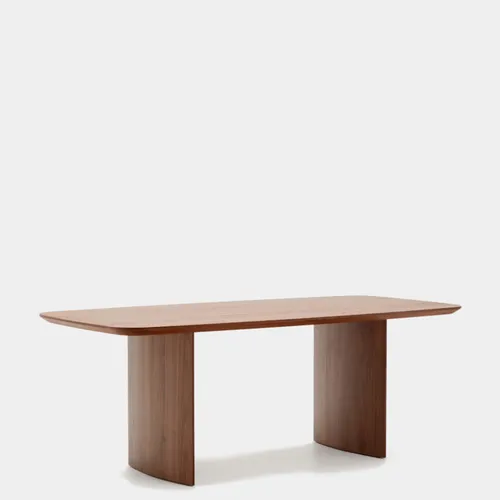 Mesa Litto de chapa de roble - de nogal 200 x 100 cm - Mesas de comedor, Uruguay | Kavehome
