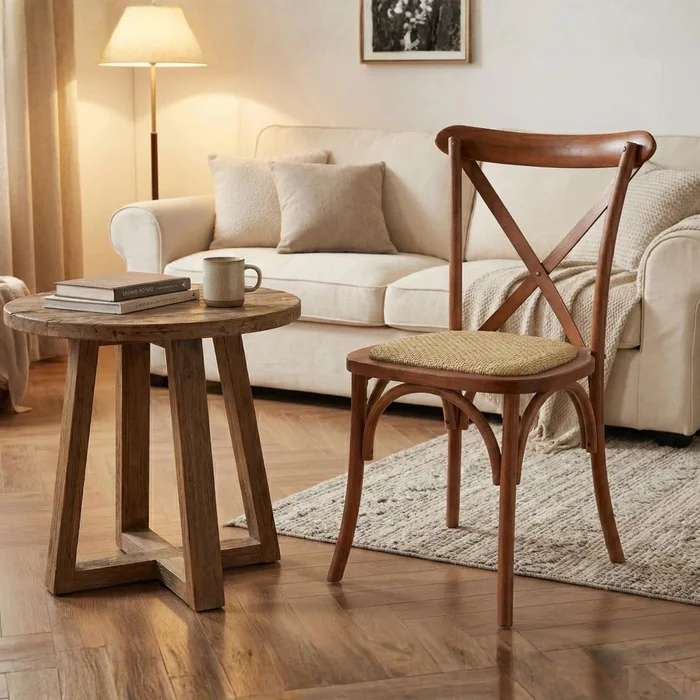 Silla de Comedor Clásica - Vienesa - Nogal - Sillas, Uruguay | Ecowood, vista 3