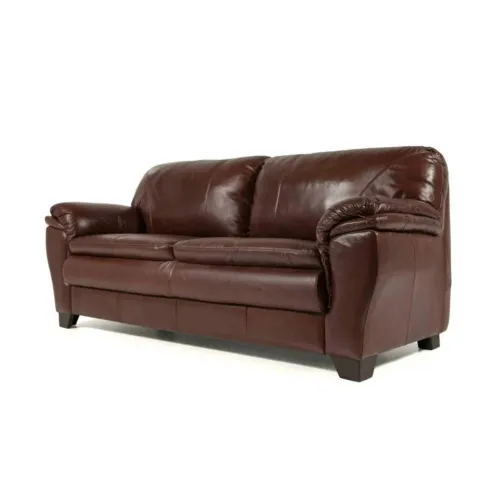 Sillón 100% Cuero - 3 Cuerpos - Imola - Marrón - Sillones y sofás, Uruguay | Ecowood