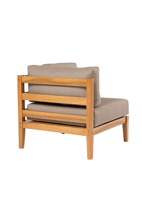ESQUINA CANNES RIPADA ACQUABLOCK FENDI 74x74x66CM JATOBA en natural y - Muebles para el exterior, Uruguay | Vinibel, vista 6