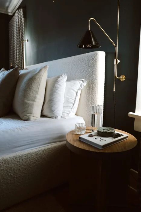 Respaldo de cama tapizado bucle en Blanco - Dormitorio, Uruguay | Pieza Clave, vista 2