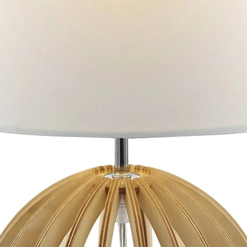 Lámpara de Mesa Danilo en Blanco - Lámparas de mesa, Uruguay | Serlux, vista 4