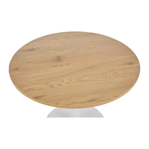 Mesa de Comedor Bari - Roble Claro en Marrón - Mesas de comedor, Uruguay | NYR