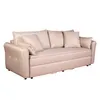 Sofá Cama Tela Natural-beige Alabama Beige en Beige - Sillones y sofás, Uruguay | Divino, vista 3 de 9