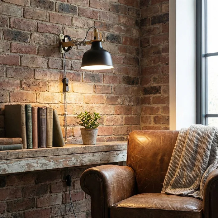 Aplique de Pared Nora Scissor Gold en Negro - Iluminación, Uruguay | La Perla, vista 4