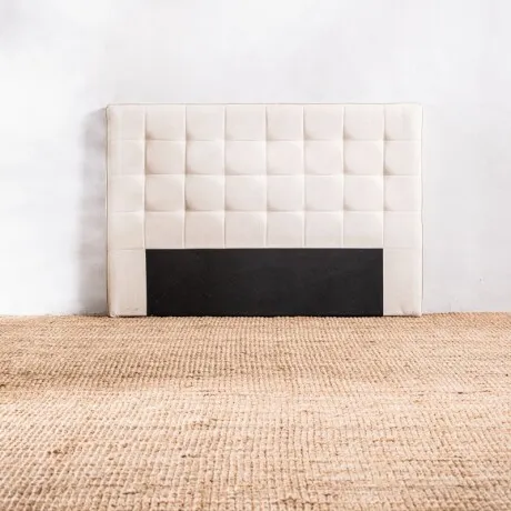 Respaldo Capitoneado Jean - Beige en Beige - Dormitorio, Uruguay | Aihaus