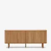 Aparador Mailen 2 puertas en chapa de fresno - con acabado natural 180 x 75 cm en Madera natural - Aparadores y recibidores, Uruguay | Kavehome, vista 6 de 8
