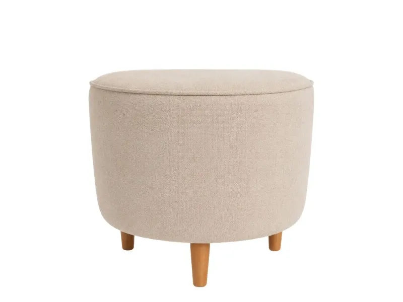 Puff POWER - Beige en Gris - Butacas, banquetas y puffs, Uruguay | Finkel