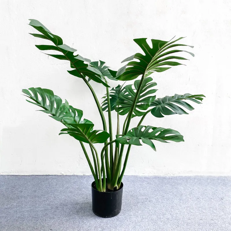 Planta Monstera (Esqueleto de Caballo) Artificial - Macetas, Uruguay | Alta Gracia Deco
