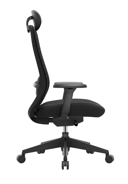 Axis Plus Negra en Negro - Escritorios y sillas de escritorio, Uruguay | Armo, vista 3