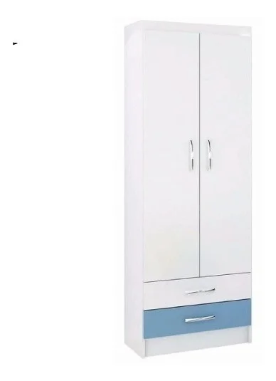 Placares Roperos Armario Infantil 2 Puertas 2 Cajones If22r en Blanco - Dormitorio, Uruguay | Soy Hogar, vista 6