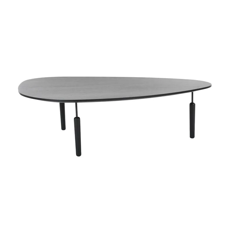 MESA DE LIVING PIEMONT CINAMOMO NEGRA 120X84X37H CM - Mesas de living, Uruguay | Vinibel