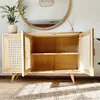 Aparador de madera con esterilla de viena en Madera natural - Decoración, Uruguay | Decoramuss, vista 2 de 5