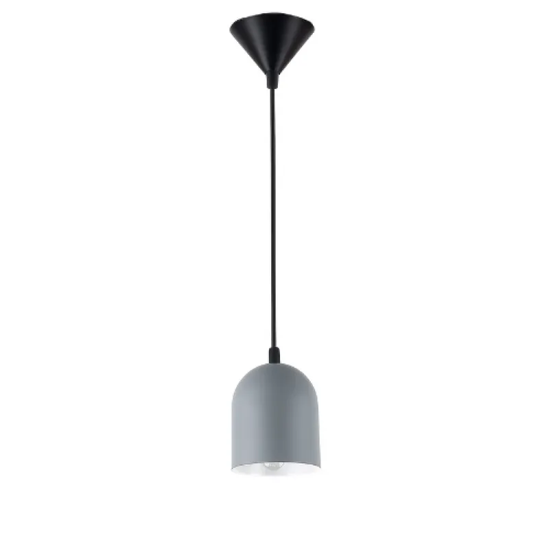Luminaria Colgante Dalu Gris ø 10 cm en Rosa - Lámparas colgantes, Uruguay | Serlux