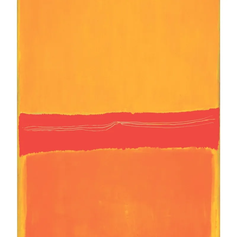 Rothko en Naranja - Láminas, Uruguay | Mara Estudio