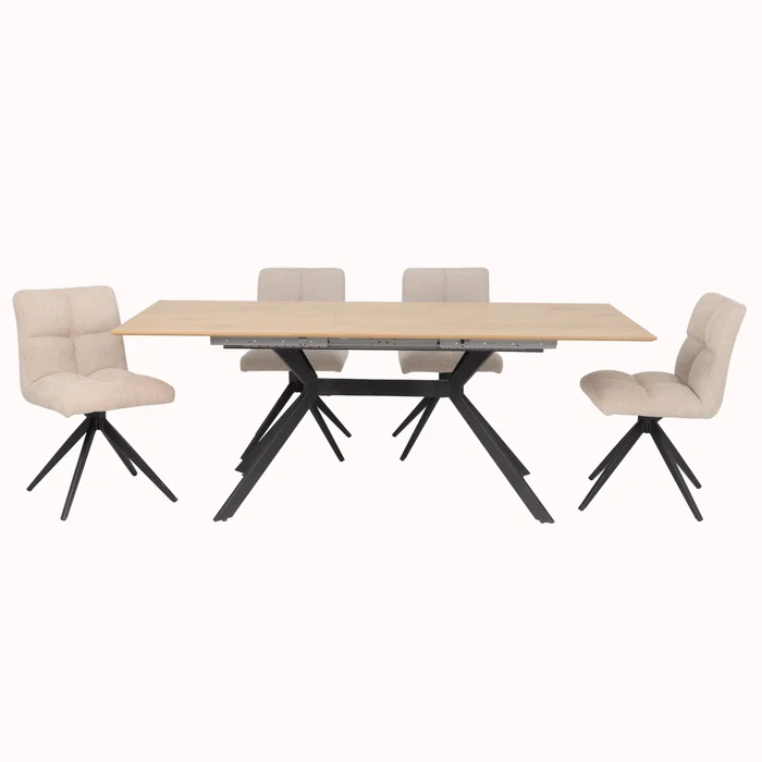 MESA COMEDOR MÁLAGA en Madera natural - Mesas de comedor, Uruguay | Forum Design, vista 5