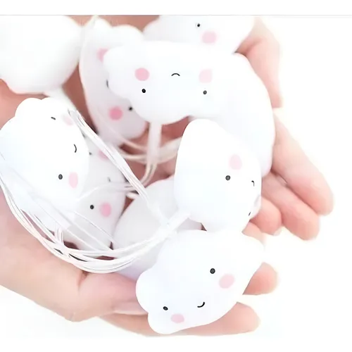 Guía De Nubes, Nubes, Guirnalda Decorativa , Dormitorio Niño - Iluminarás - Lámparas de mesa, Uruguay | Iluminaras