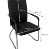 SILLA OFICINA FIX FIJA en Negro - Escritorios y sillas de escritorio, Uruguay | Igoa, vista 4 de 4