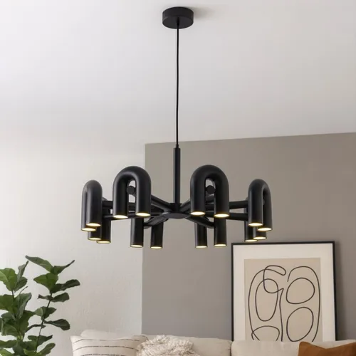 LUMINARIA DE TECHO ORBITER Negro en Negro - Lámparas de mesa, Uruguay | Viasono
