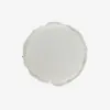 Almohadón Maelina blanco Ø 45 cm en Blanco - Textiles, Uruguay | Kavehome, vista 1 de 3