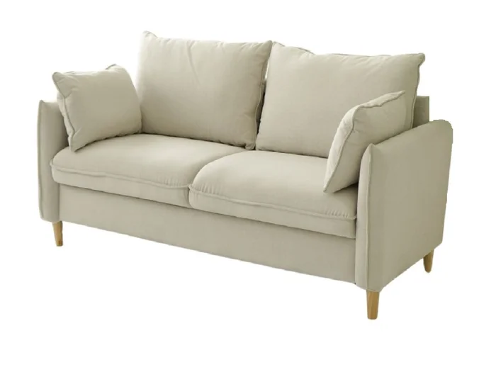 Sofá 3 cps OSLO - Beige en Beige - Sillones y sofás, Uruguay | Finkel, vista 2
