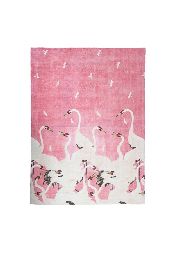 Alfombra Flamingo en Multicolor - Textiles, Uruguay | Martinika Deco, vista 2