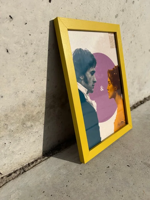Marco Madera Amarillo - Marcos, Uruguay | Mara Estudio