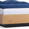 Estructura cama ELLINGE 140x200 almac roble en Gris - Dormitorio, Uruguay | JYSK, vista 1 de 5