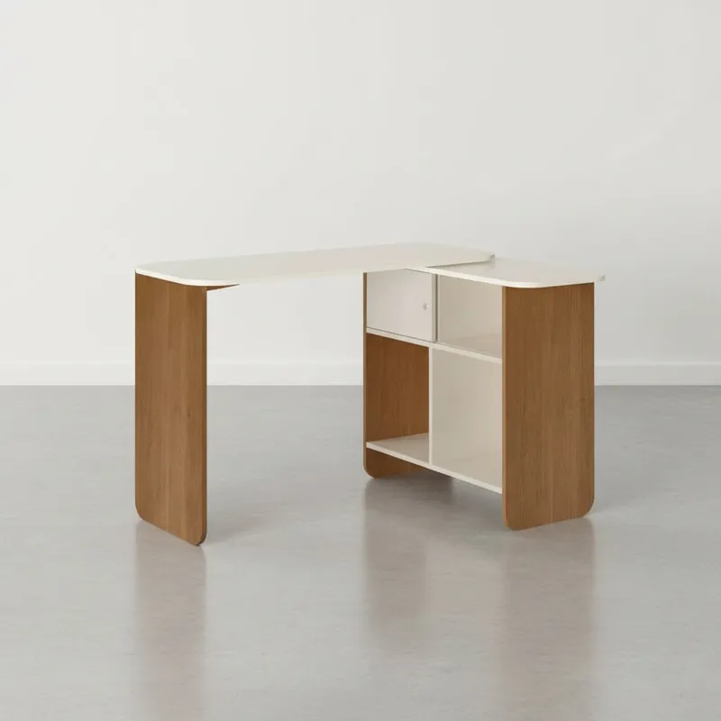 Escritorio Mdf Marron Peach en Multicolor - Escritorios, Uruguay | Divino