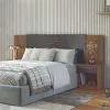 Respaldo Dormitorio 2 Plazas Queen Mesas De Luz 1 Cajon en JATOBA GRAFITO - Respaldos de cama, Uruguay | Soy Hogar, vista 4 de 8