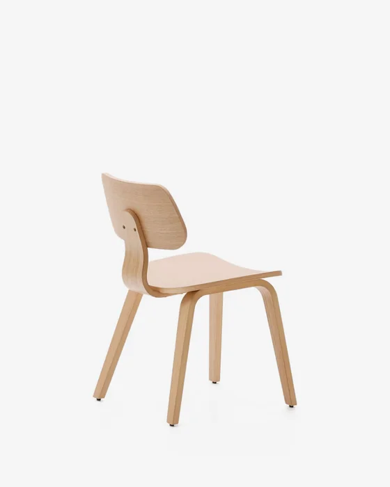 Silla Gena de chapa de roble en Madera natural - Sillas, Uruguay | Kavehome, vista 9