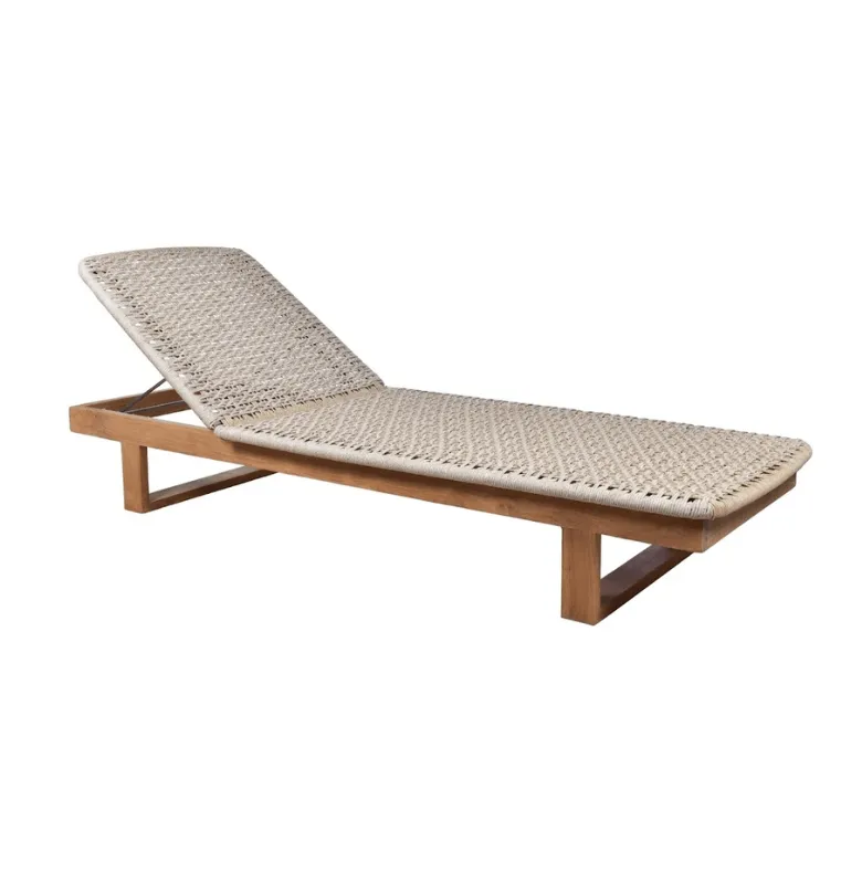 REPOSERA VIVA CUERDA en Blanco - Muebles para el exterior, Uruguay | Masinfinito Casa