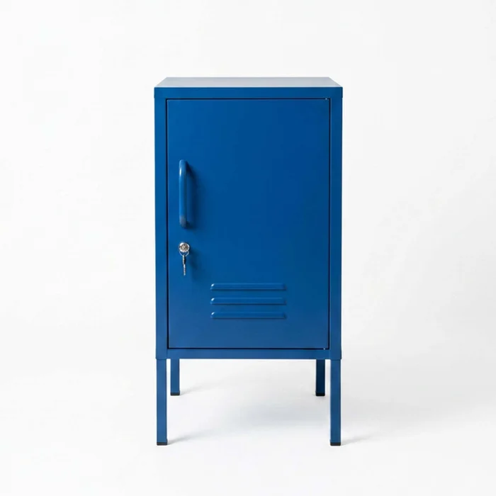 Mesa Lateral 1p Metal Azul Olivia en Azul - Mesas de living, Uruguay | Divino, vista 2