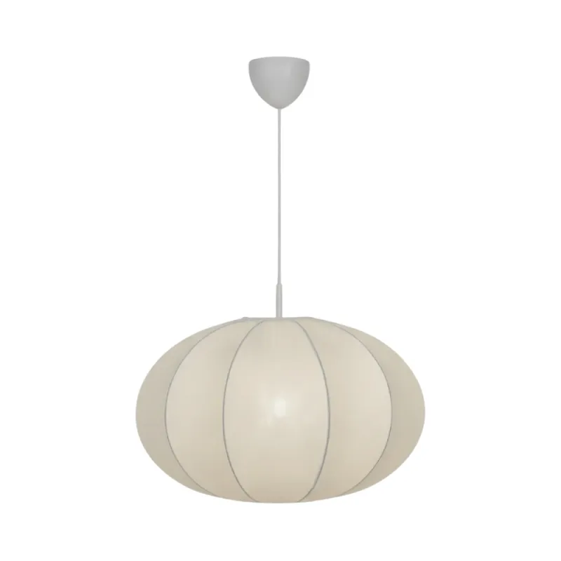 Luminaria Colgante Luvo Medium Blanca ø 40 cm en Blanco - Lámparas colgantes, Uruguay | Serlux