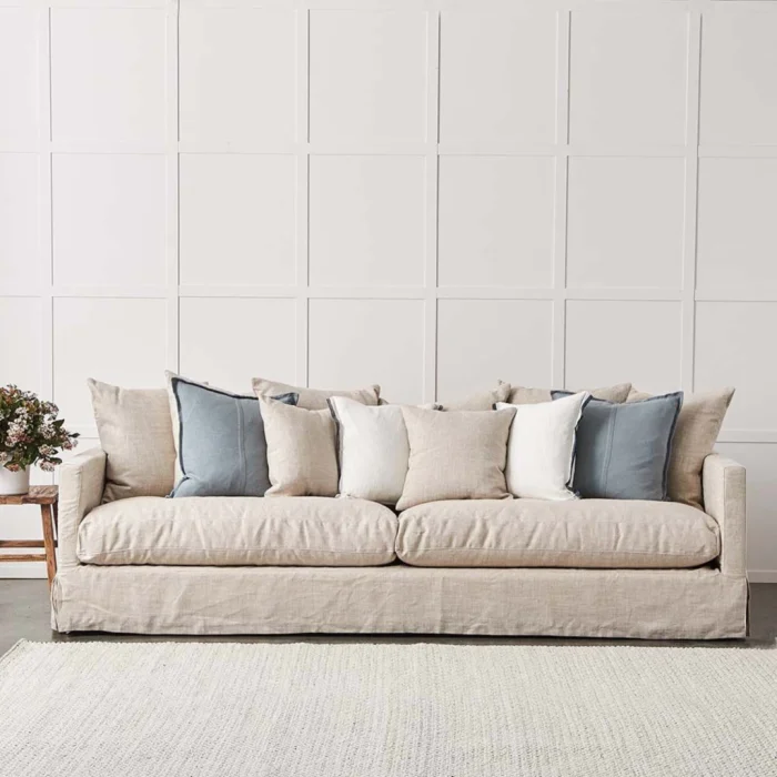 Sofá con funda Zeus en Beige - Sillones y sofás, Uruguay | Pieza Clave