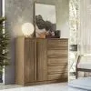 Comoda Cajonera 2 Puertas 5 Cajones 100% Mdp Dormitorio Jatoba en JATOBA - Cómodas, Uruguay | Soy Hogar, vista 4 de 8