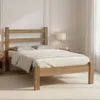 Cama 2 plazas Sofia en Madera natural - Dormitorio, Uruguay | La Cueva Muebles, vista 1 de 4