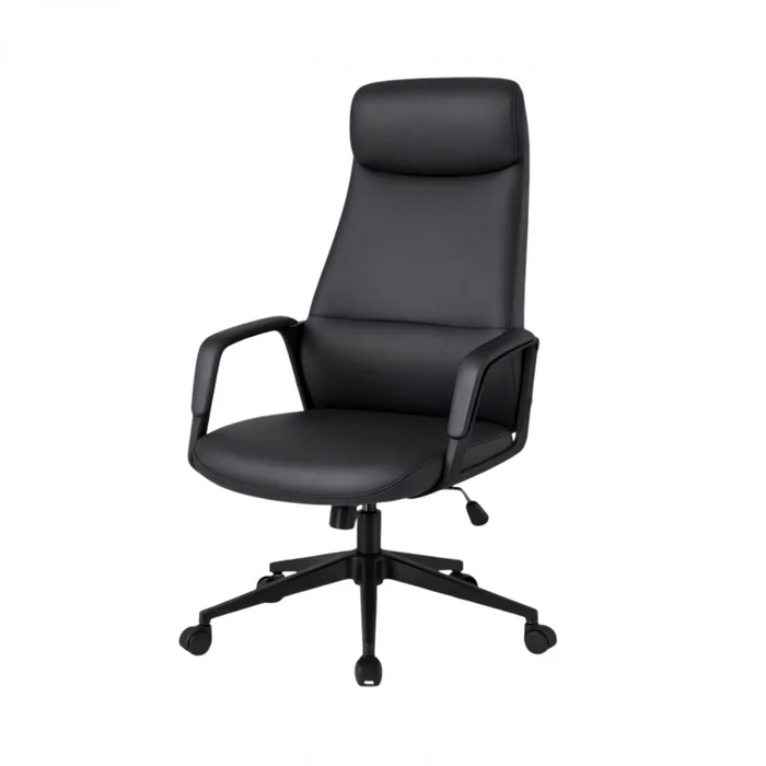 Silla de oficina Negra 2 Posiciones - Lumexa - Negro en Negro - Escritorios y sillas de escritorio, Uruguay | Rústico Hogar, vista 2