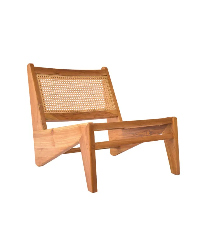 POLTRONA NORDI 64X61X67H en Madera natural - Butacas, banquetas y puffs, Uruguay | Vinibel