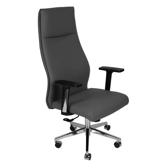 Silla De Oficina Malla Gris Perseo en Gris - Escritorios y sillas de escritorio, Uruguay | Divino, vista 2