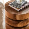 MESA AUXILIAR GAMAN - SUAR en Madera natural - Mesas de luz, Uruguay | La Iberica, vista 3 de 12