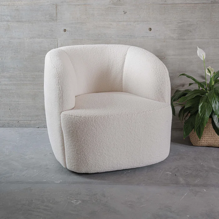 Butaca Duna en Blanco - Butacas, banquetas y puffs, Uruguay | Walnut, vista 2