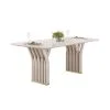 Juego De Comedor Mesa Rectangular 6 Sillas Tapizadas Mdp - Mesas de comedor, Uruguay | Soy Hogar, vista 2